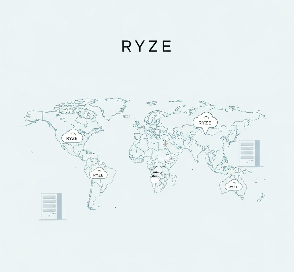 v2Global Infrastructure Map